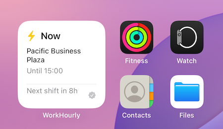 WorkHourly Widgets